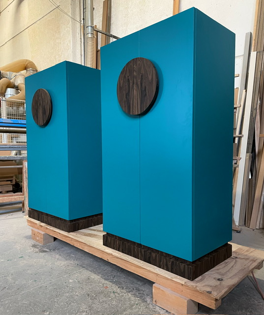 Mobile cabinet turchese